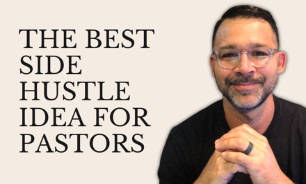The Best Side Hustle For Pastors: The Step-By-Step Guide To Launching Your First Offer