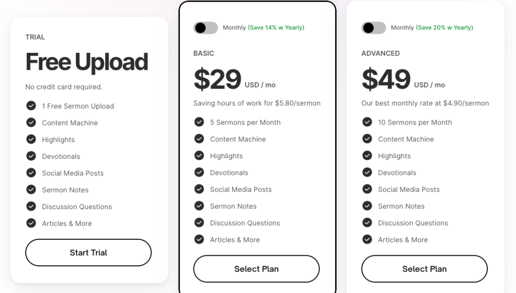 pulpit ai pricing